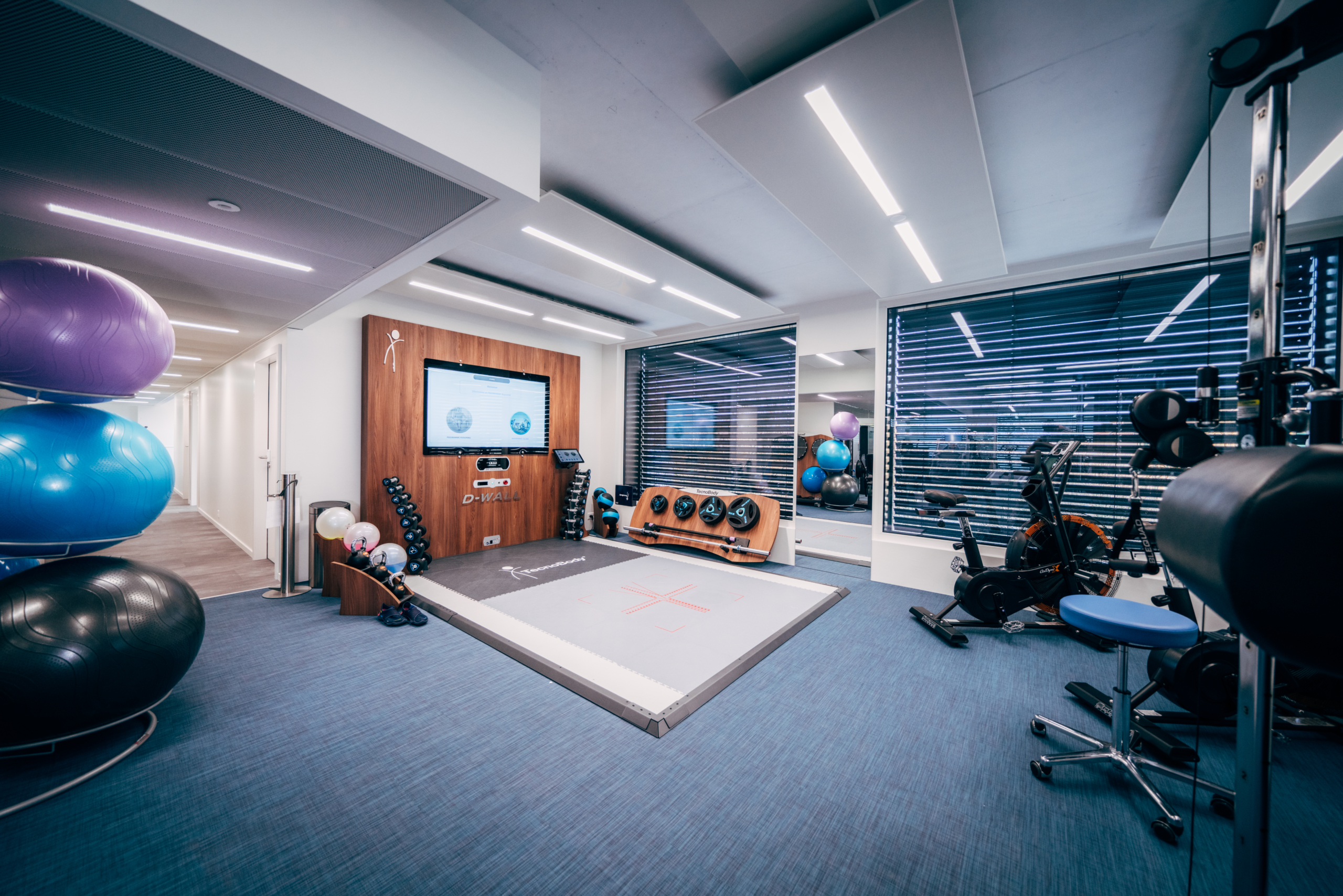 Salle de traitement Physiothérapie D-Wall